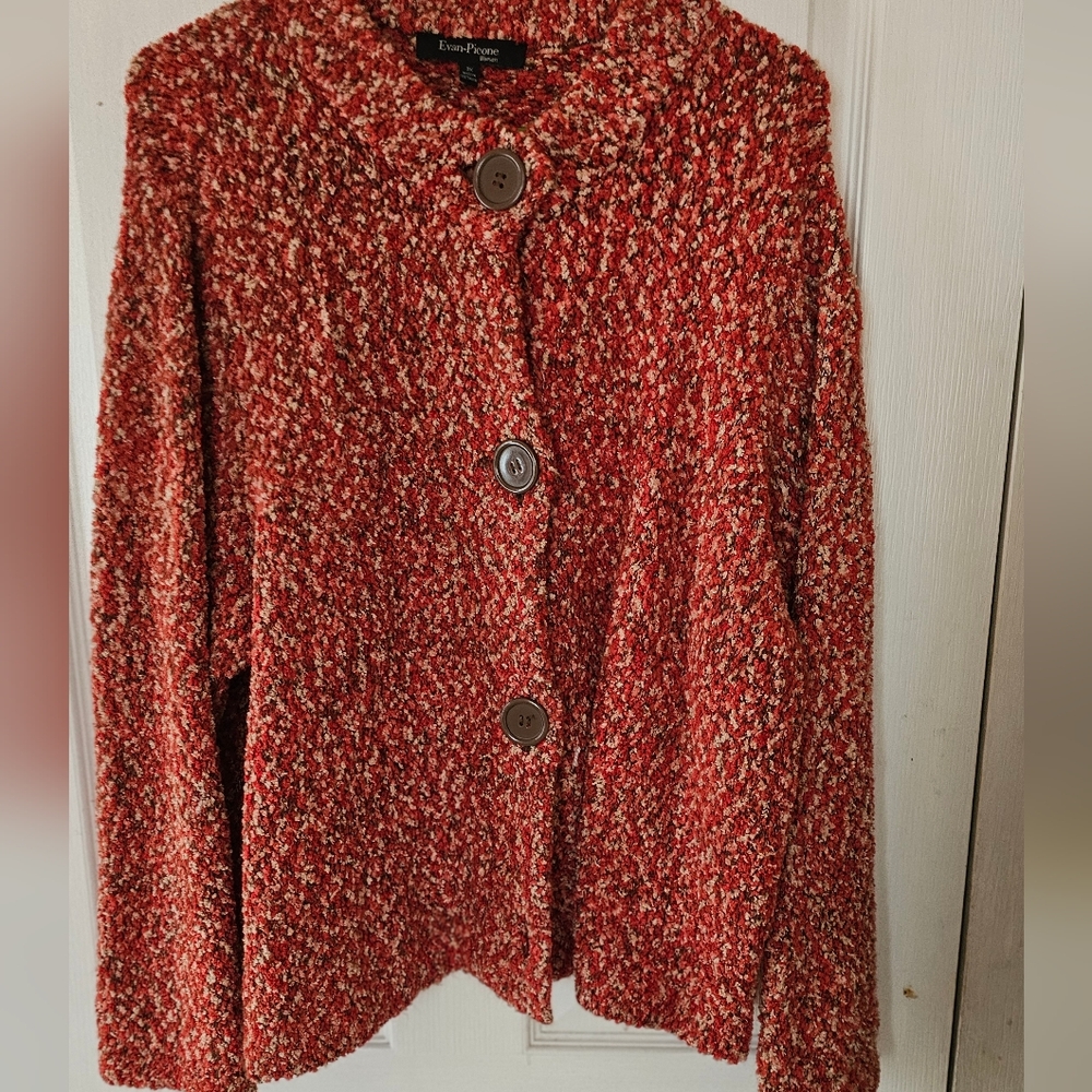 Evans picone 3x extra warm cardigan